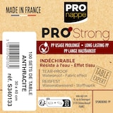 thumbnail of METRO Professional - 600 sets de table unis PP non tissé spunbond - Format 30x40 cm - couleur anthracite - 6 paquets de 100