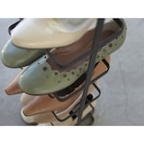 thumbnail of Yamazaki Schuhregal mit 5 Ablagen schwarz tragbar platzsparend schmal Metall Schuhablage für 5 Paar Schuhe 22x77x14cm "TOWER"