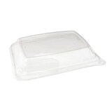 thumbnail of MONOUSO - Domdeckel Plastk für Verpackung Zuckerrohr 20x14x3cm (50 Stück)