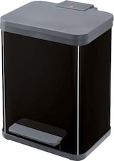 thumbnail of Tret-Mülltrenner Öko duo plus M schwarz, 2 x 9 Liter, herausnehmbare