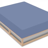thumbnail of CloudComfort Basic Spannbettlaken blau 140 x 190 - 160 x 200 cm