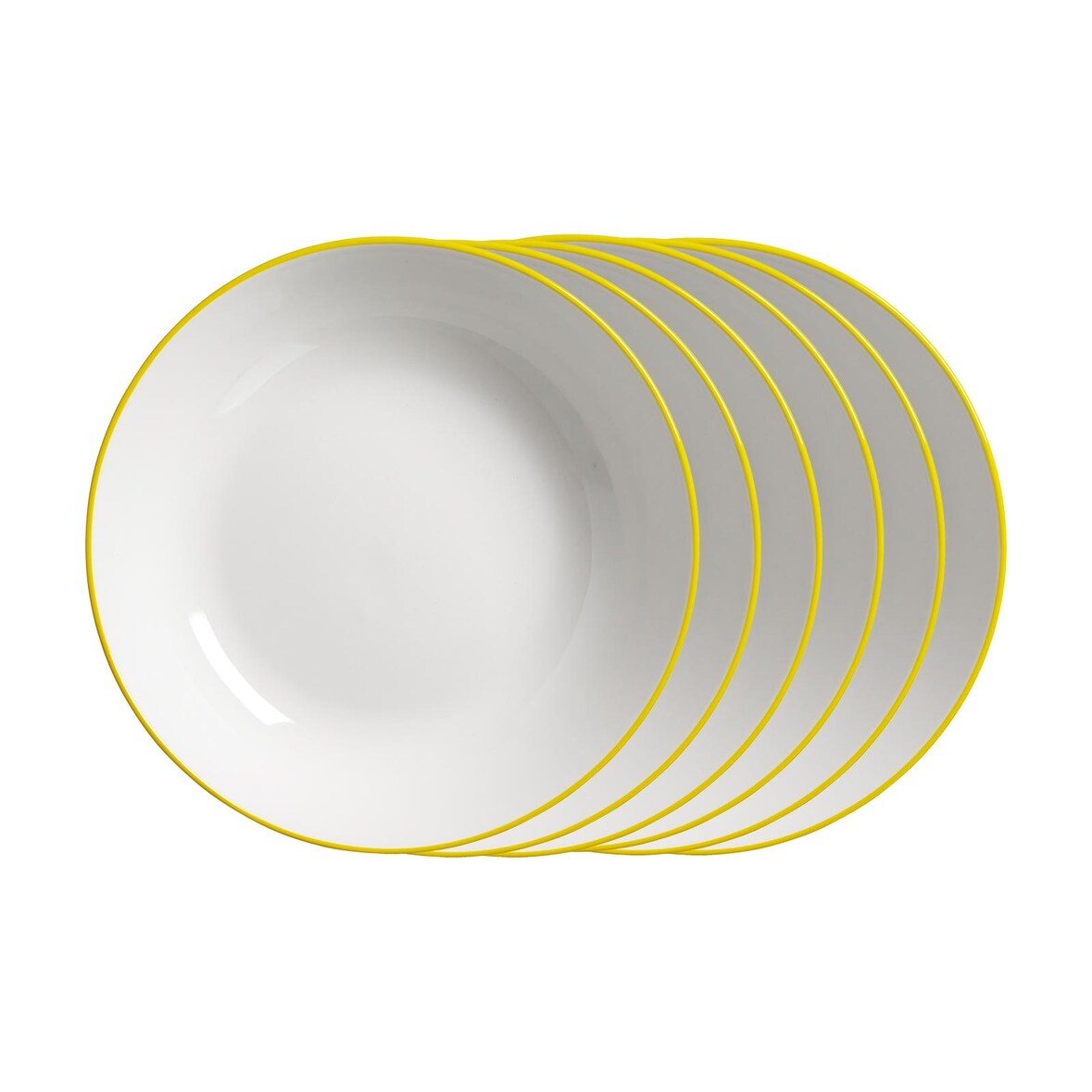 Ritzenhoff & Breker Adela Suppenteller ø 20 cm 6er Set - gelb