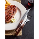 thumbnail of Tramontina STEAK-/PIZZA Besteck, 12-teilig, 6 Personen, Edelstahl, spülmaschinenfest, Holzgriff FSC