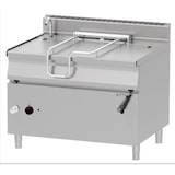 thumbnail of Groju Gas Kippbratpfanne Bratpfanne Kipppfanne 120L 1200x900x900mm manuelle Kippvorrichtung Gusseisener Boden