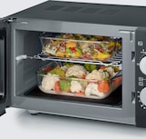 thumbnail of SEVERIN MW 7763 - Microondas con base de cristal y grill 25 L 900 W Grill 1000 W Negro