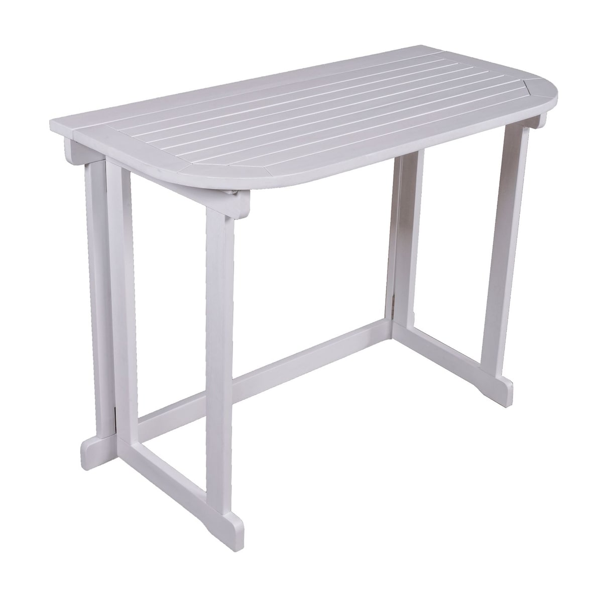 Balkontisch Gartentisch Terrasse Tisch Balkon Weiß Klappbar