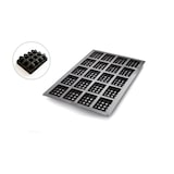 thumbnail of Schneider - Silikonbackform - Waffel, 40 x 60 cm, Abm. 95 x 70 mm, Höhe: 24 mm