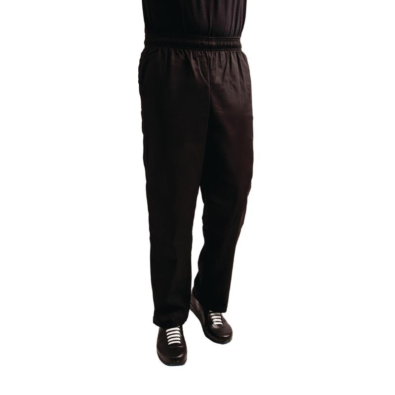 Pantalón de cocina mixto tratado con Teflón Easyfit negro XS
