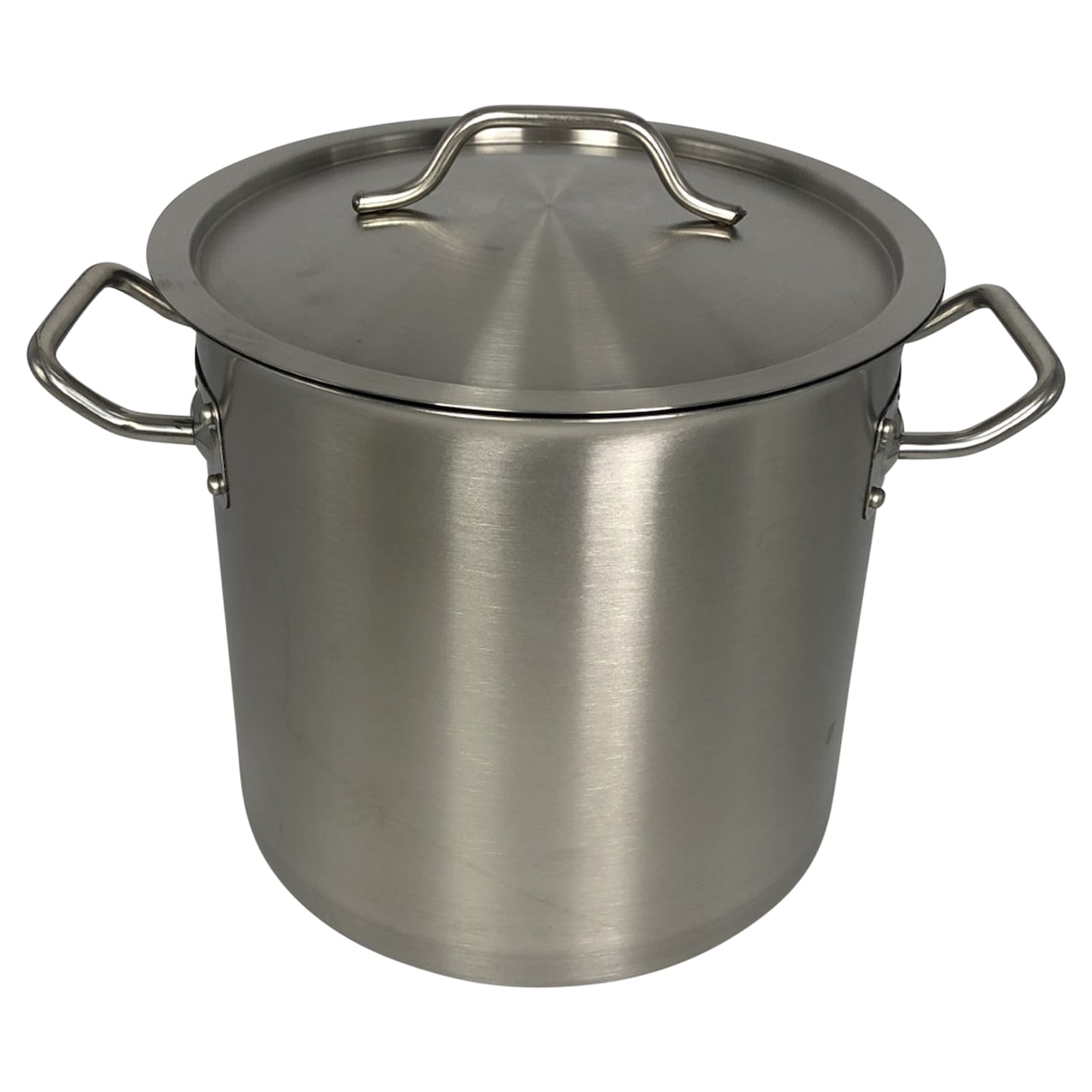 GSP 50 Liter Edelstahl Gastro Kochtopf Suppentopf Gemüsetopf 40x40 cm + Deckel für Induktion - Gas - Elektro geeignet