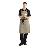 thumbnail of Whites polyester-katoenen schort olijf