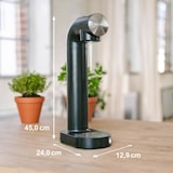 thumbnail of Brita sodaONE Schwarz, Silber