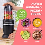 thumbnail of 'GOURMETmaxx Nutrition Mixer Pro 1.000 mit Zubehörset M - Shakes, Smoothies & Co.