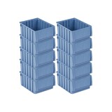 thumbnail of PROREGAL Regalkasten 300 BH mit Etikett & Schutzhaube | HxBxT 14x23,4x30cm | 7,1 Liter | Sichtlagerkasten, Sortimentskasten, Sortimentsbox