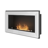 thumbnail of Frame 900 SimpleFire Einbau-Bioethanolkamin in Weiß mit Glas