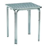 thumbnail of garbar RAYA Mesa Cuadrada Interior, Exterior 70x70 Gris Inox