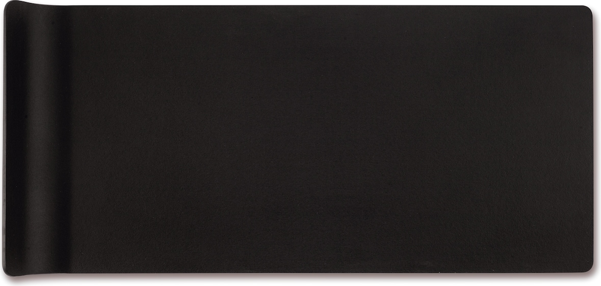 Arcos Tabla para Servir Tapas, Fibra de Celulosa y Resina Fibre 32 x 15 cm y 3 mm de espesor, Color Negro