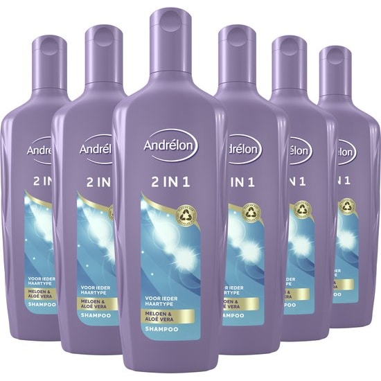 Andrelon shampoo 2 in 1 6x300 ml