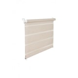 thumbnail of Doppelrollo Duorollo 115 cm breit 150 cm lang natur beige inkl. Seilzug Fensterrollo Klemmrollo Jalo