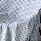 thumbnail of Manta 150x200 cm fabricado en España Espiga Gris Naturals