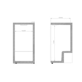 thumbnail of METRO PROFESSIONAL Réfrigérateur à boissons GPC1088, 43 x 49 x 83 cm, 88 L, noir