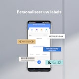 thumbnail of G&G GG-D110 Bluetooth Mini labelprinter voor Android & Apple -thermisch printen - Draagbaar - Inktloos