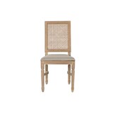 thumbnail of silla olmo ratan 46x45x97 apilable natural