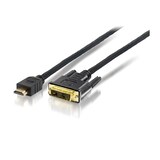 thumbnail of equip 10m HDMI DVI-D Schwarz Videokabel-Adapter Single Link to Adapter Cable 10.0m