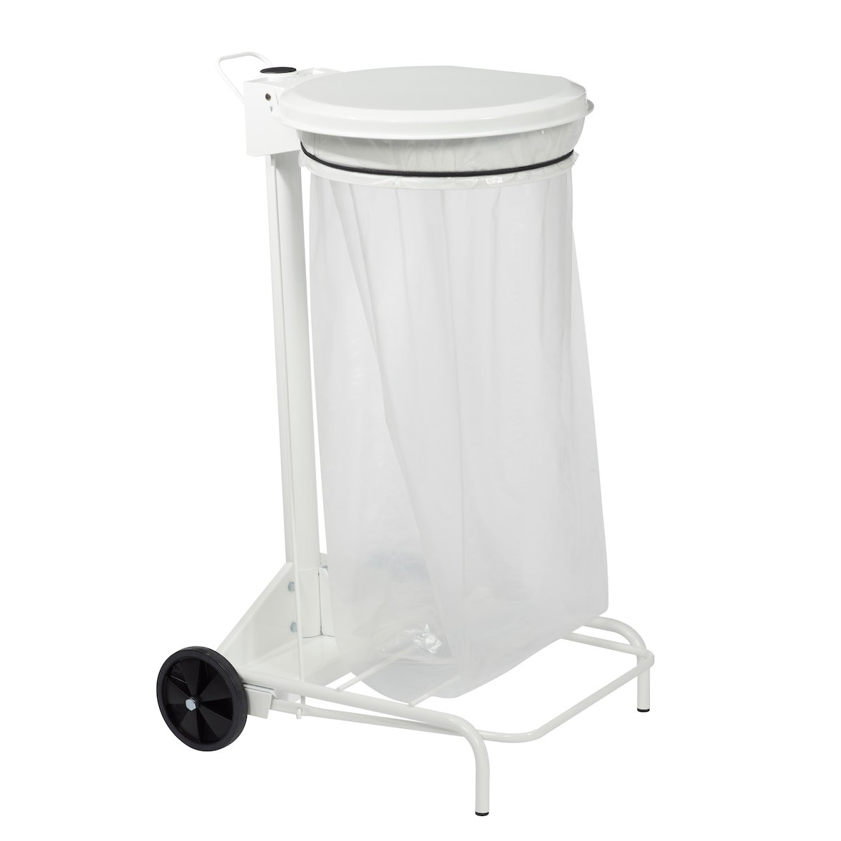 ROSSIGNOL Support sac mobile 110L à pédale COLLECROULE blanc