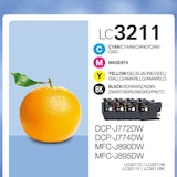 thumbnail of Tinten BROTHER LC3211VALDR BROTHER TINTE (4) CMYK ST