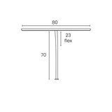 thumbnail of Lampe de bureau Strata, à LED, coloris noir