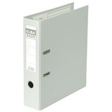 thumbnail of Ordner Rado-Plast A4 RB 80mm grau aus PVC, Sichttasche am Rücken