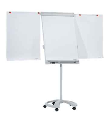 Paperboard PRO Mobile Deluxe, 68 x 105 cm, sur roulettes
