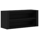 thumbnail of vidaXL Schuhbank Schwarze Eiche 100 x 35 x 45 cm Holzwerkstoff