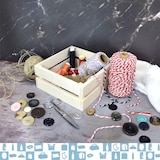 thumbnail of Espirito Rebelde Caixa de Madeira Estilo Gaiola 16,7x16,7x7,5 cm - Caixa Versátil: Cesto de Frutas, Cabaz de Natal e Páscoa