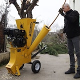 thumbnail of GARLAND CHIPPER 1190TQG-V19 - Biotriturador de gasolina  - Motor 4 T de 389 cc, 8,7 kW  y 70 kg. Trituración por martillos y cuchillas. D.max 9 cm.