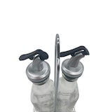 thumbnail of METRO PROFESSIONAL menage olie- en azijndispenser, roestvrij staal/glas, 5.5 x 11 x 22.7 cm, 180 ml