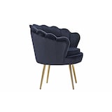 thumbnail of SAM® Armlehnsessel Polstersessel Samt Schwarz Retro-Look BIG CHAIR