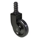 thumbnail of WAGNER Teewagenrolle DESIGN - Durchmesser Ø 50 mm, schwarz, Stift + Hülse Ø 11 mm, Tragkraft 25 kg - 01908501