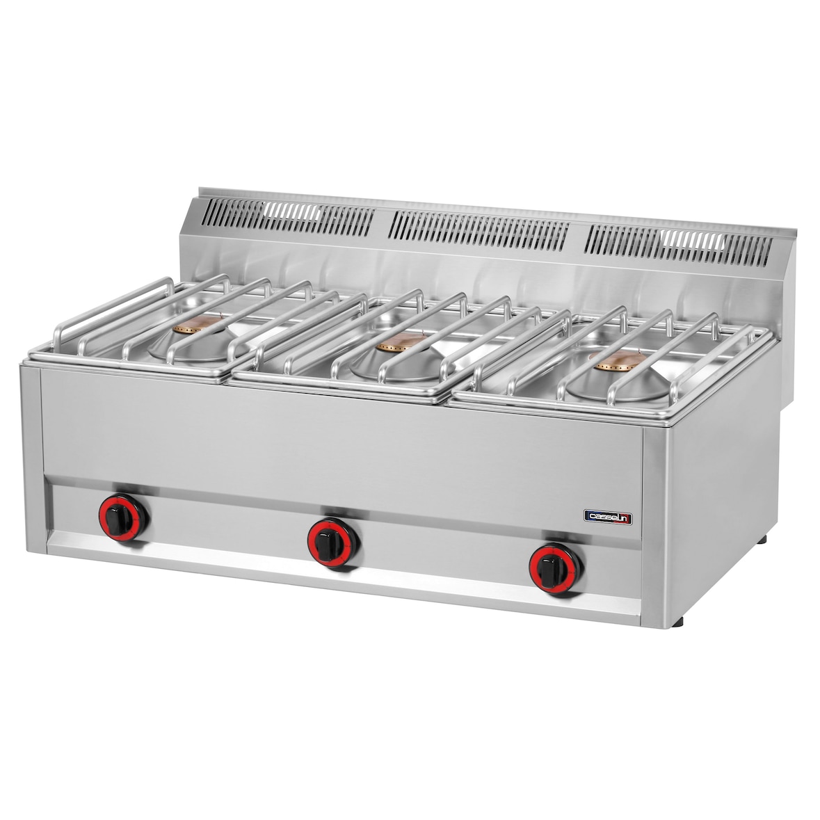 Hornillo gas de sobremesa 3 placas  99 C6FOG399 Casselin