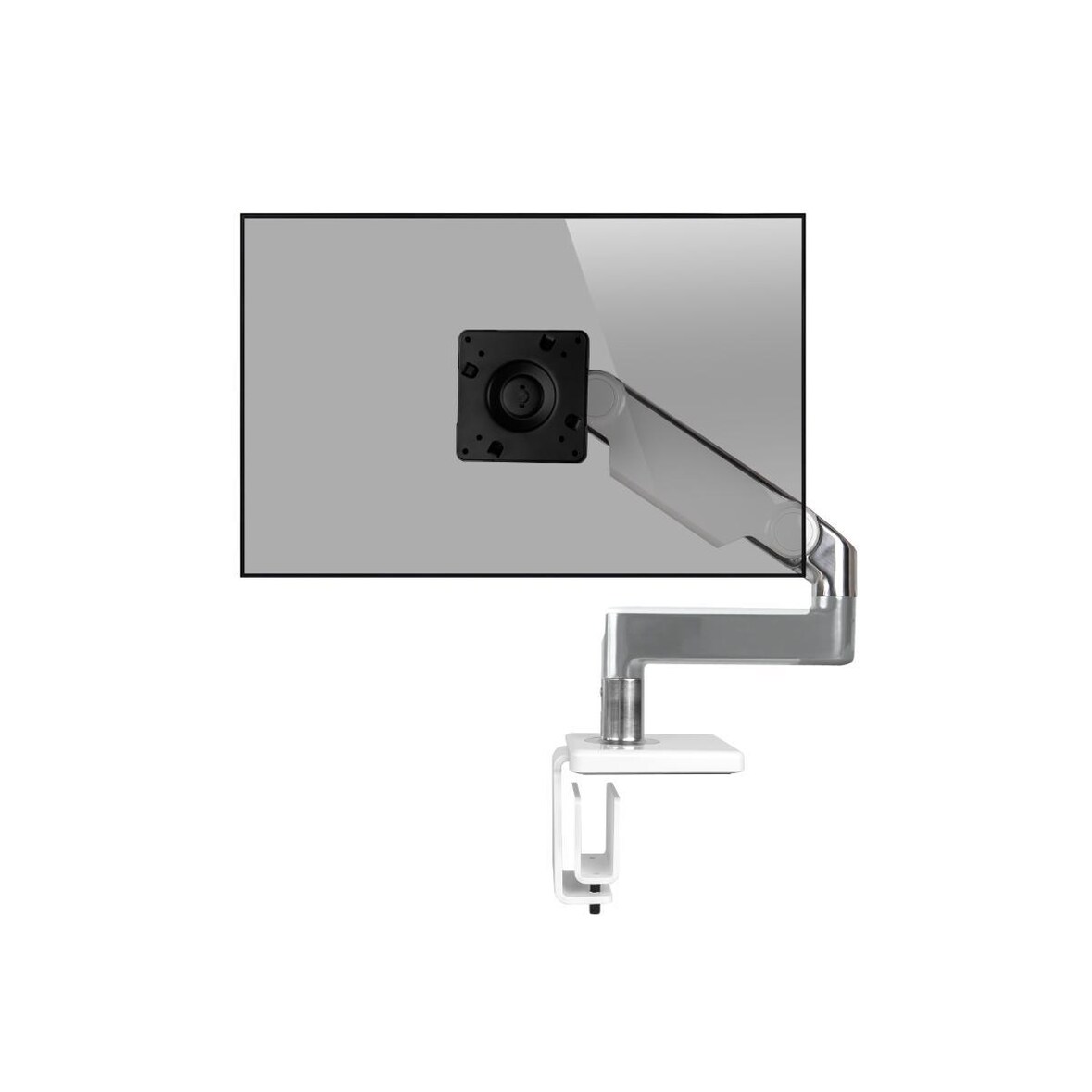 Humanscale M8.1 Monitorhalterung für USM Tisch gerade weiß (M81UWETB)