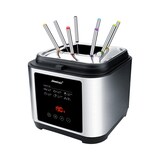 thumbnail of Steba DF 150F Farbe: Edelstahl-Schwarz Eins/Eine(r) 2,5 l 1200 W Fritteuse Schwarz, Edelstahl