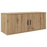 thumbnail of vidaXL Wandmontiertes TV-Regal Artisan-Eiche 100 x 34,5 x 40 cm
