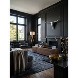 thumbnail of Bull Geweih L Wanddekoration 125cm breit Alu Aluminium silber Aluminiumdekoration Wand Geweih