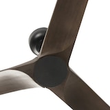 thumbnail of HEYWOOD L Ventilatore nero/legno scuro DC