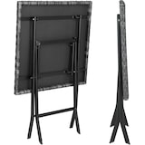 thumbnail of tectake Conjunto de ratán Trevi - Gris