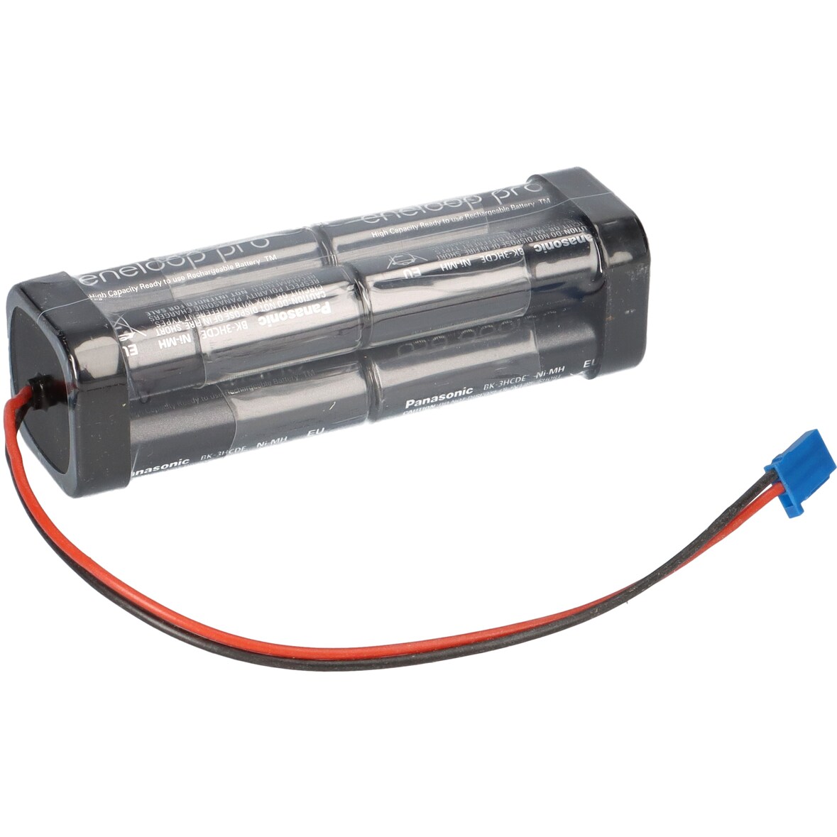 eneloop Akkupack 9,6V/2500 mAh - F2x2x2 passen f Futaba Empfängerkabel Zelle AA, HR-3UWX-4BP