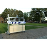 thumbnail of Chariot de transport pour étal de marché - en acier galvanisé - pour 5 pièces - Feros