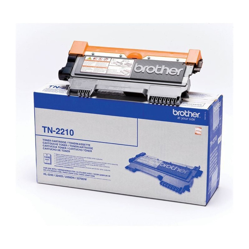 Brother Tn-2210 Toner Laser Noir 1200 Pages X1
