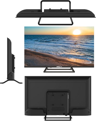 DIGIQUEST Smart TV 32”, Frameless, HD Ready, Android Google TV, Wi-Fi, LCN Tivùsat, Doppio tuner