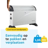 thumbnail of BRASQ Elektrische Convectorkachel - Verstelbare thermostaat - 750/1250/2000 watt - Verwarming - Wit